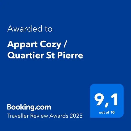 아파트 Cozy / Quartier St Pierre 보르도